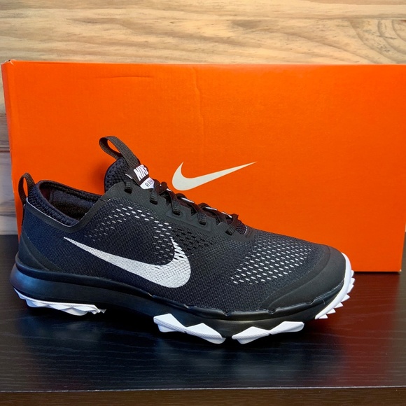 Nike FI Bermuda Spikeless Golf Shoes Wide Black - Picture 7 of 7